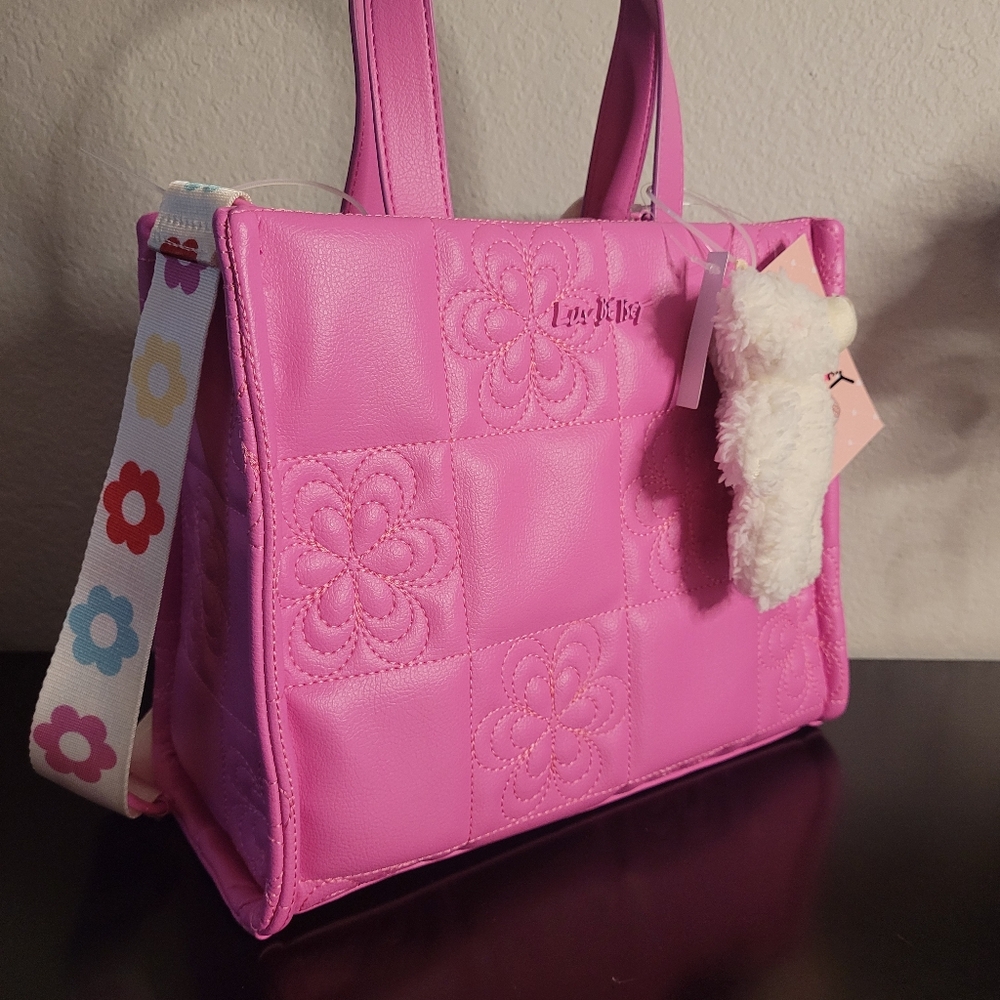Betsey Johnson  Pink Tote Bag - Picture 5 of 11
